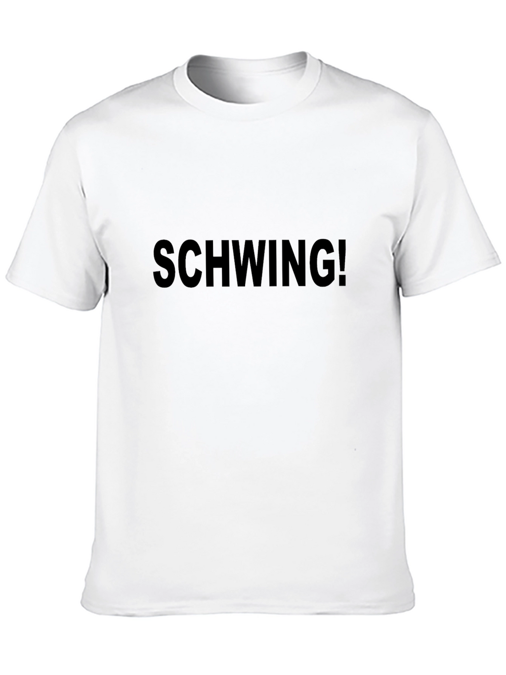 Schwing! Black Graphic T-Shirt
