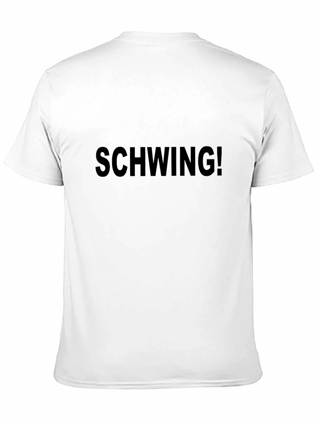 Schwing! Black Graphic T-Shirt