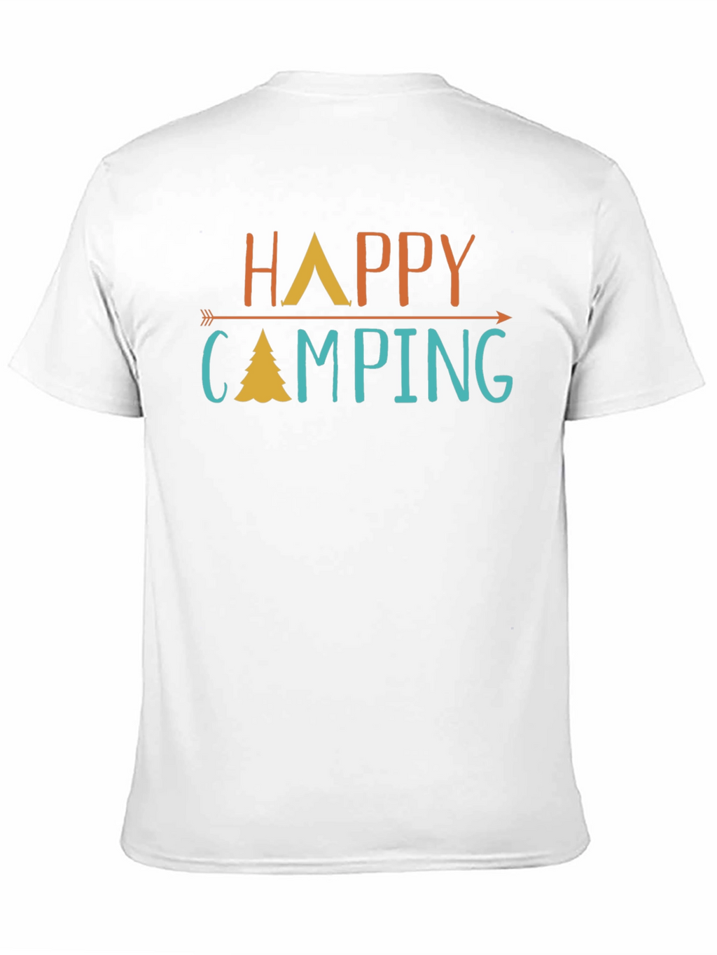 Happy Camping Graphic Tee - Adventure Awaits!