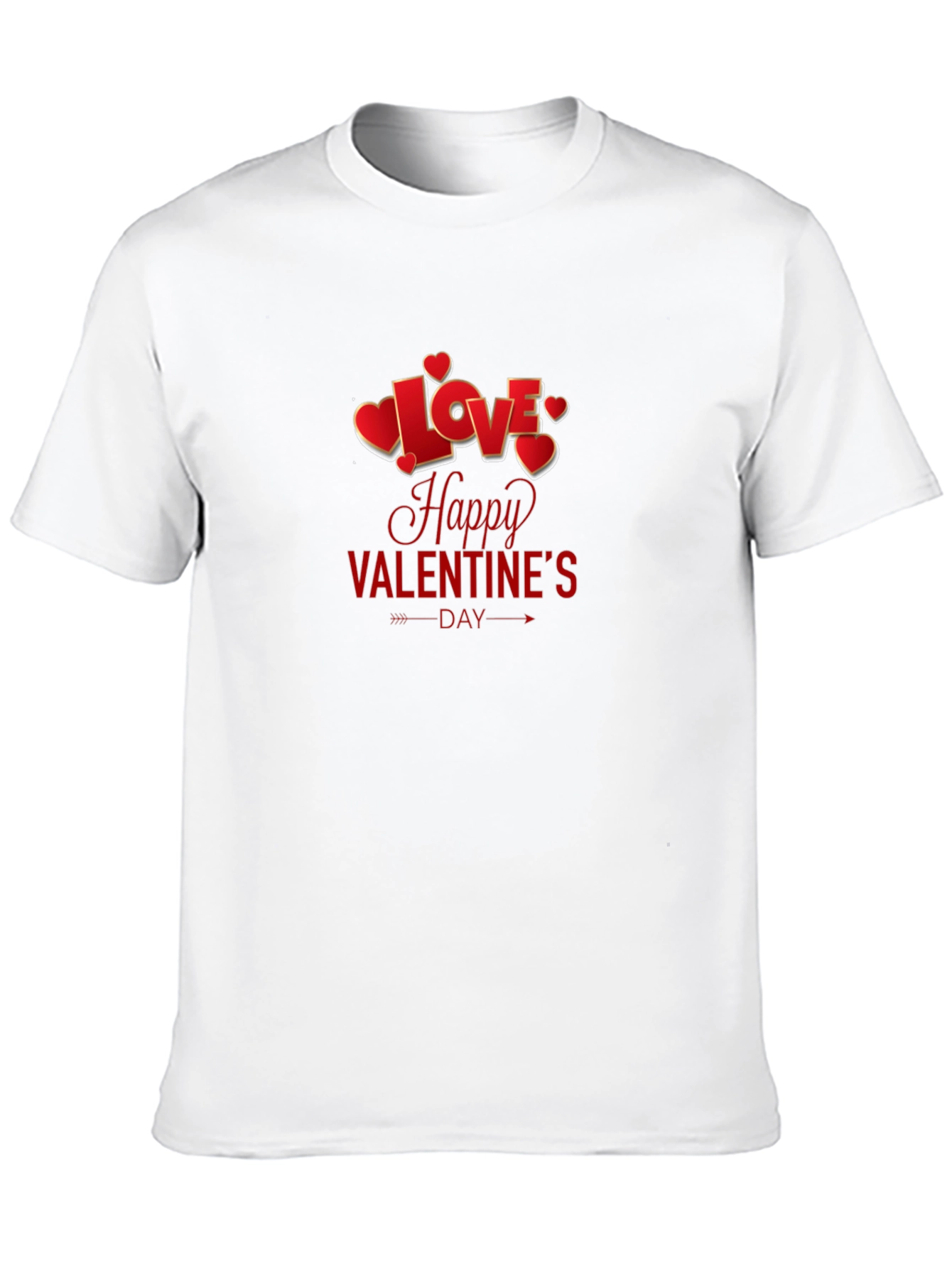 Love Valentines Day T-Shirt - Heart Design