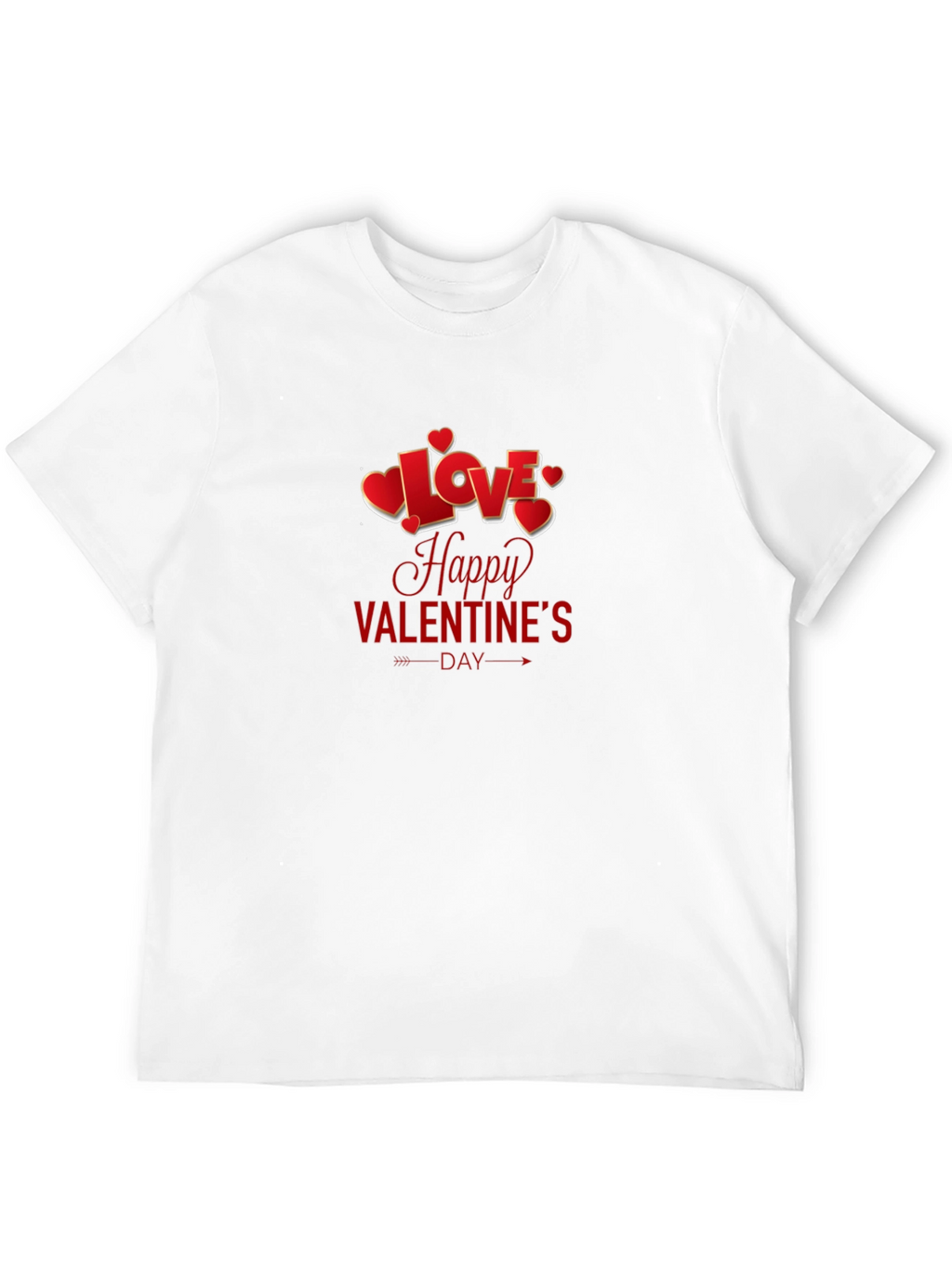 Love Valentines Day T-Shirt - Heart Design