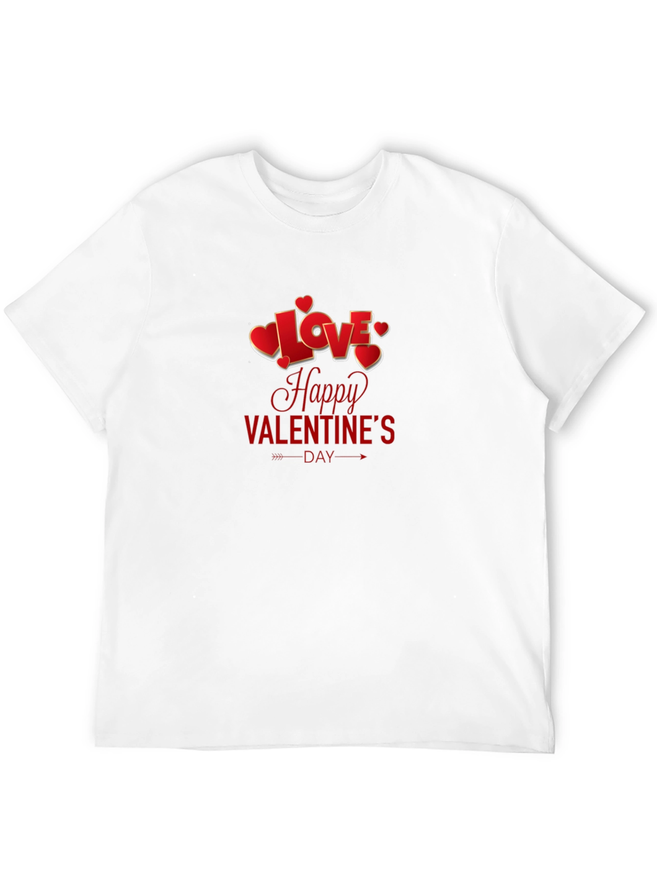 Love Valentines Day T-Shirt - Heart Design