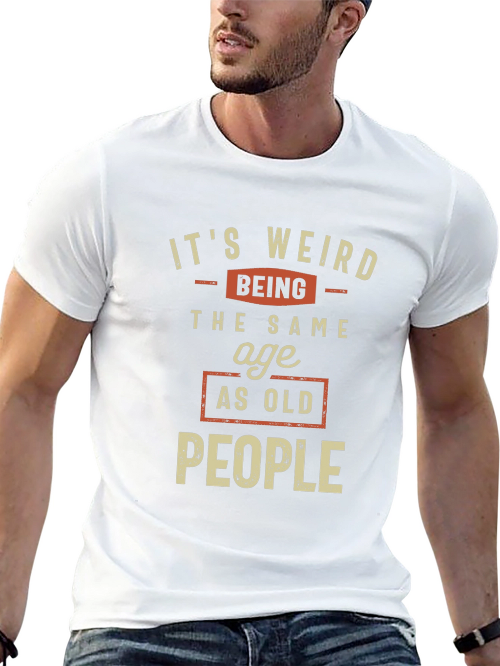 Funny Old People Graphic Tee