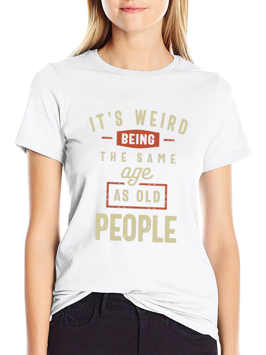Funny Old People Graphic Tee