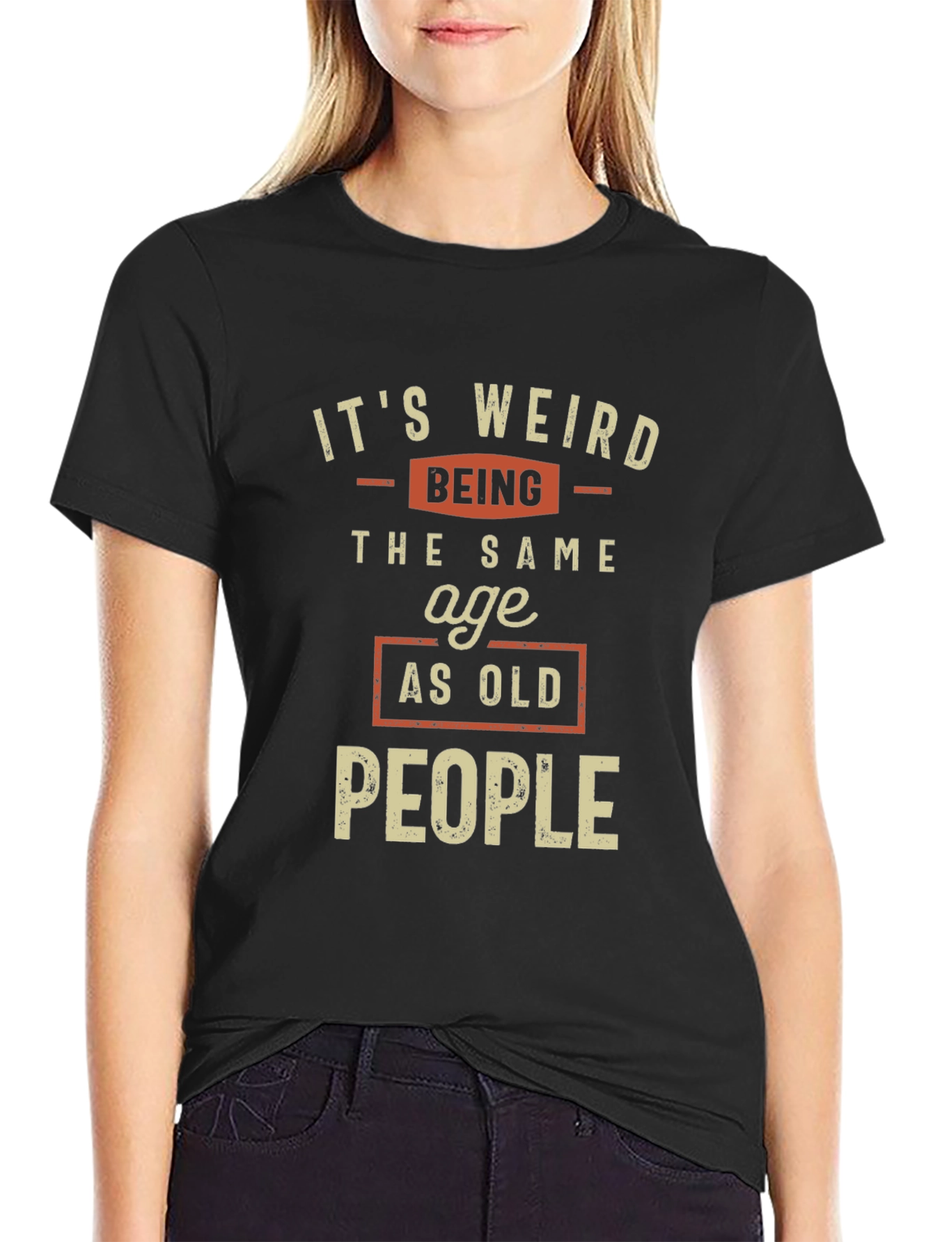 Funny Old People Graphic Tee