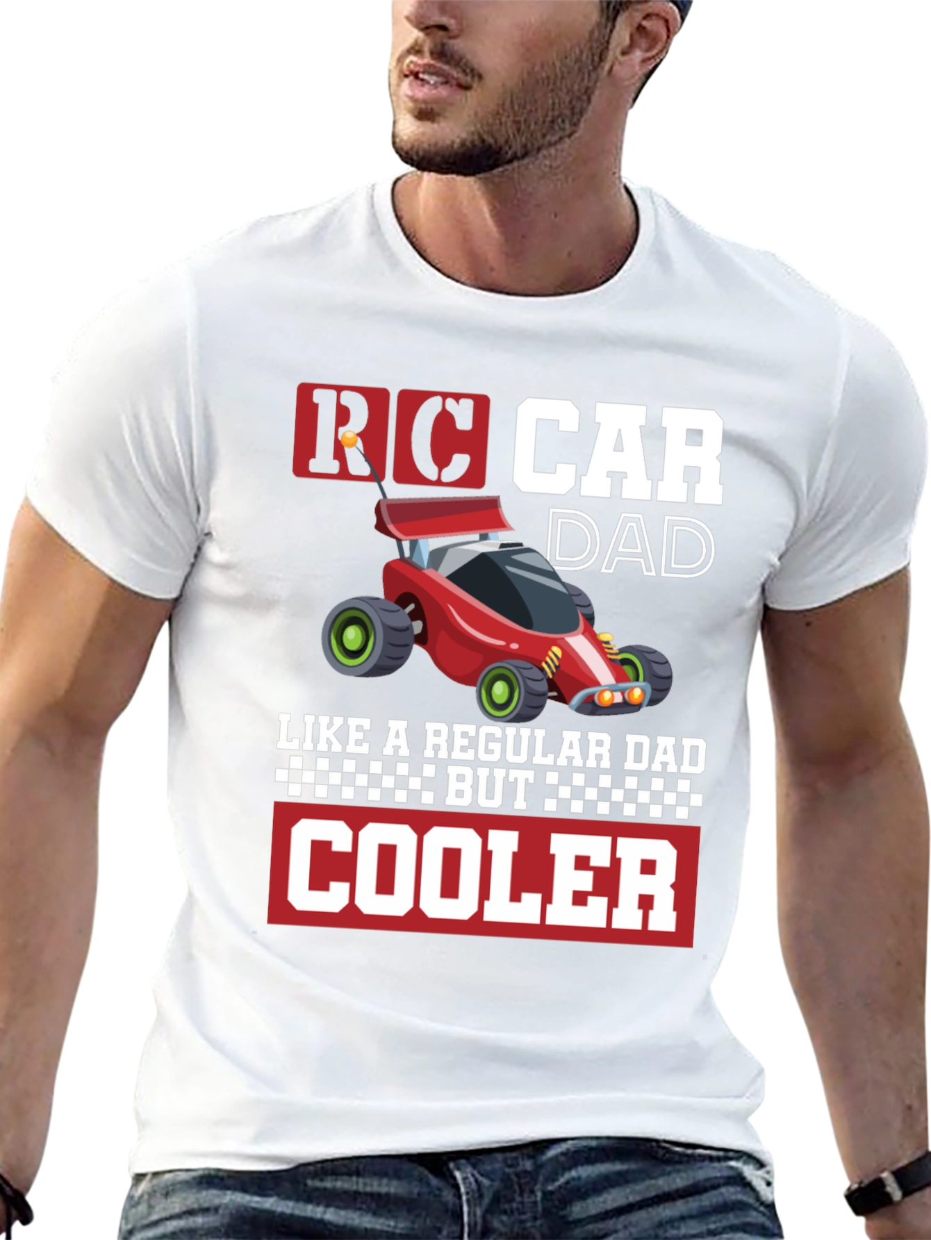 RC Car Dad T-Shirt - Cool Fathers Day Gift