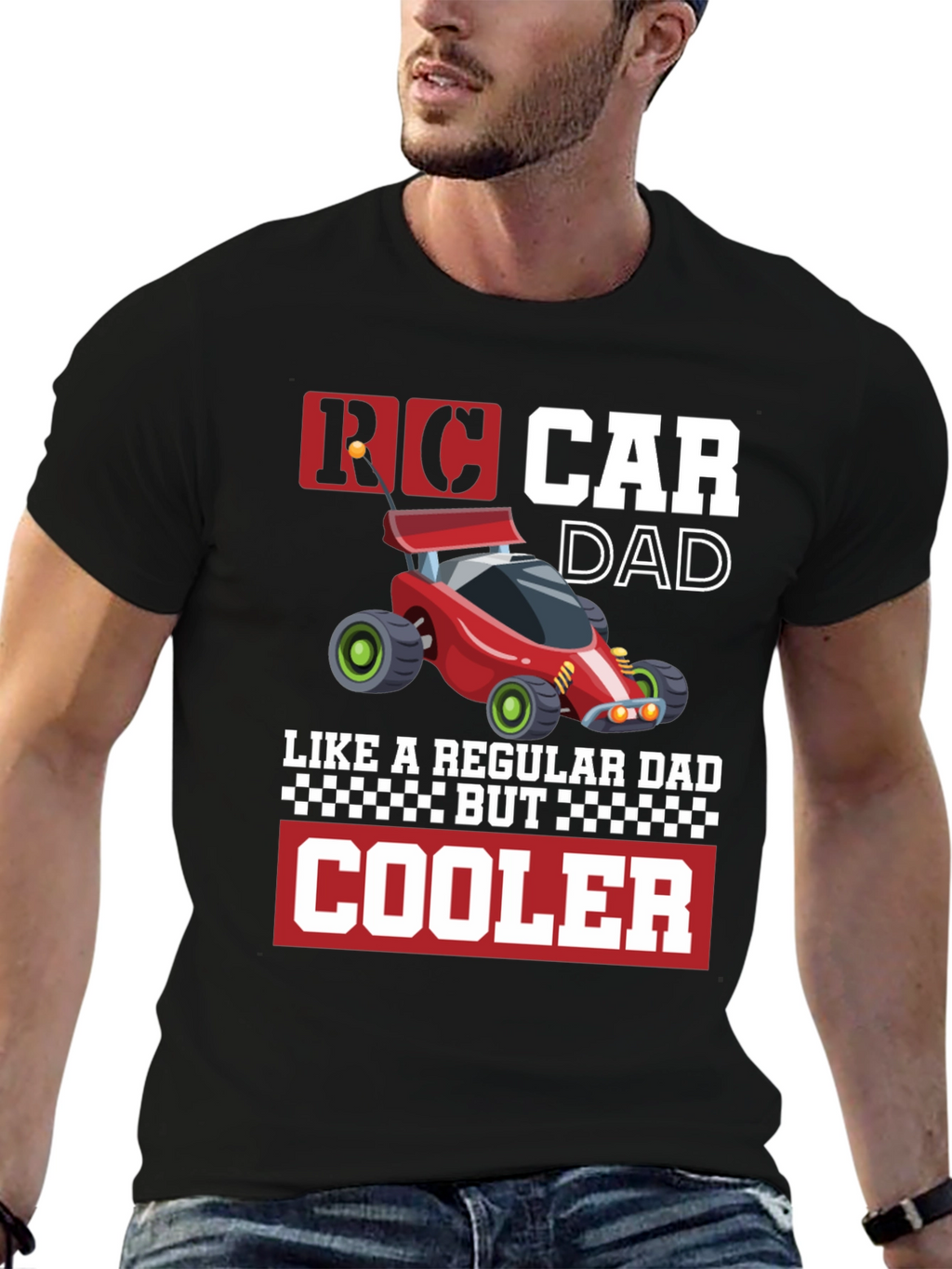 RC Car Dad T-Shirt - Cool Fathers Day Gift