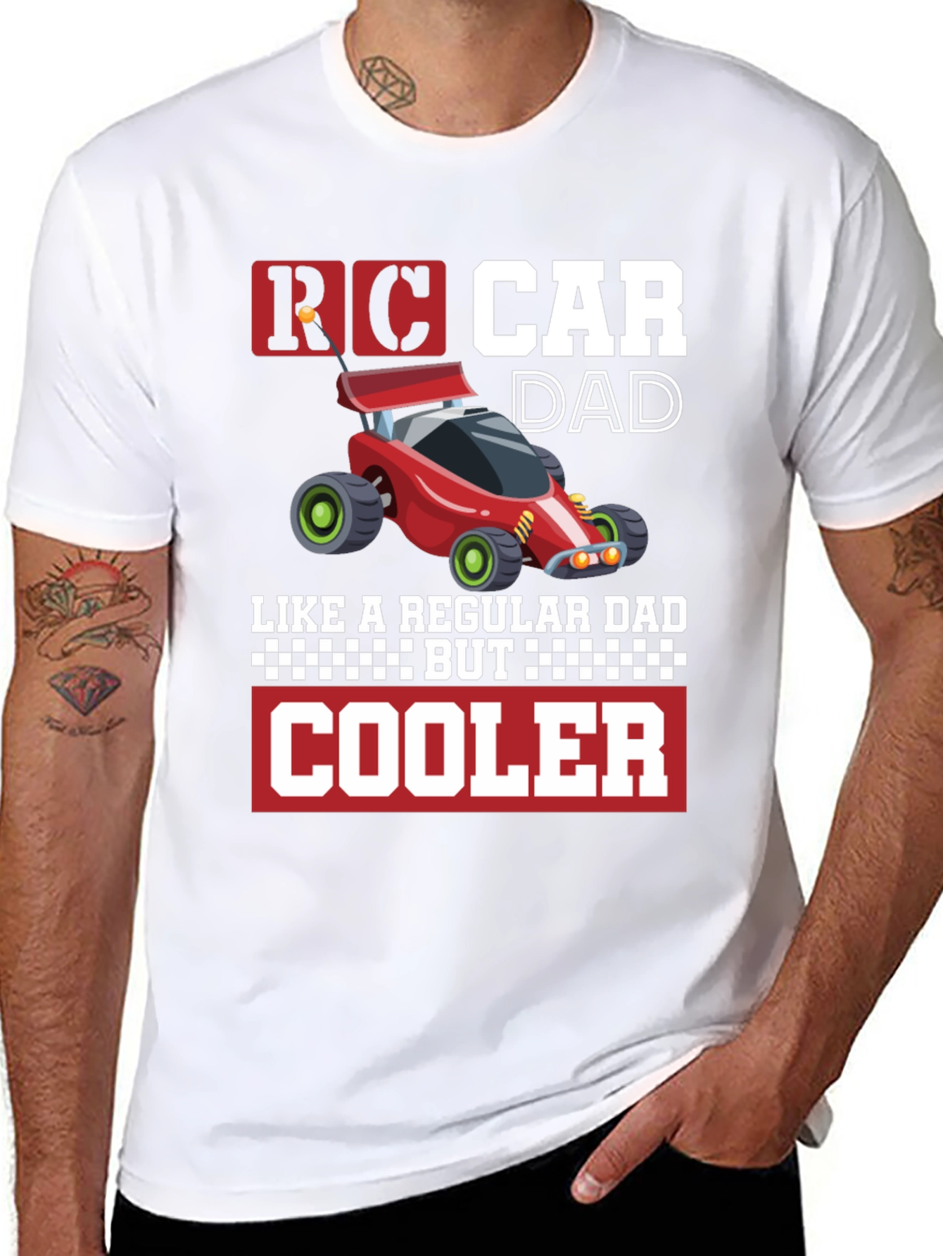 RC Car Dad T-Shirt - Cool Fathers Day Gift
