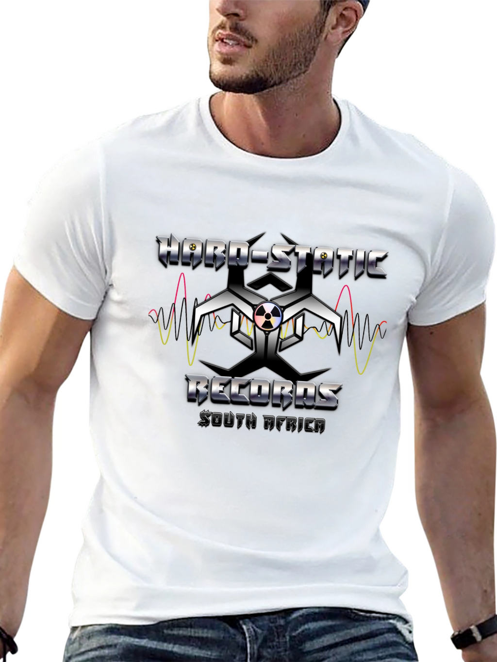 Hard-Static Records Graphic Tee