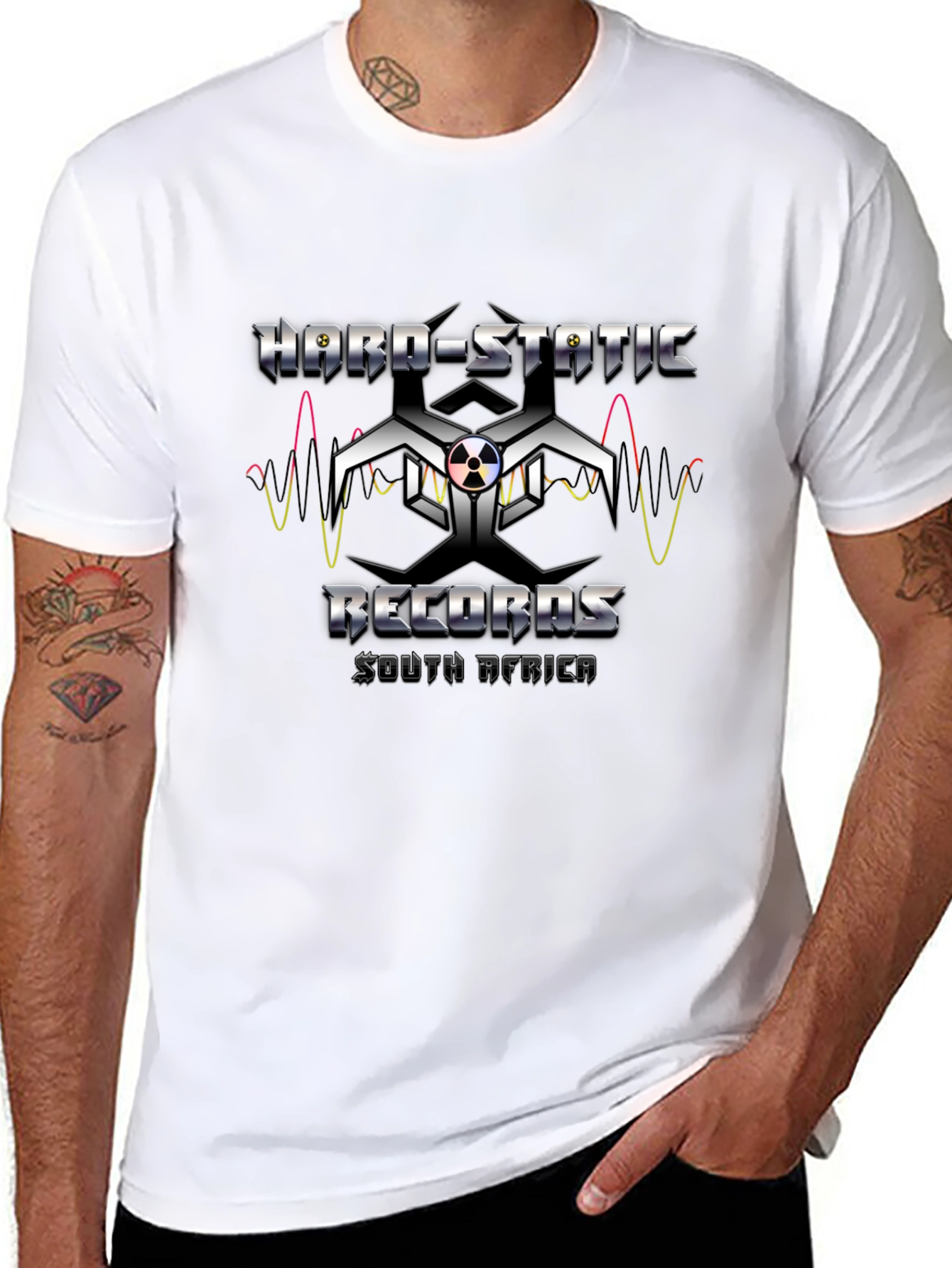 Hard-Static Records Graphic Tee