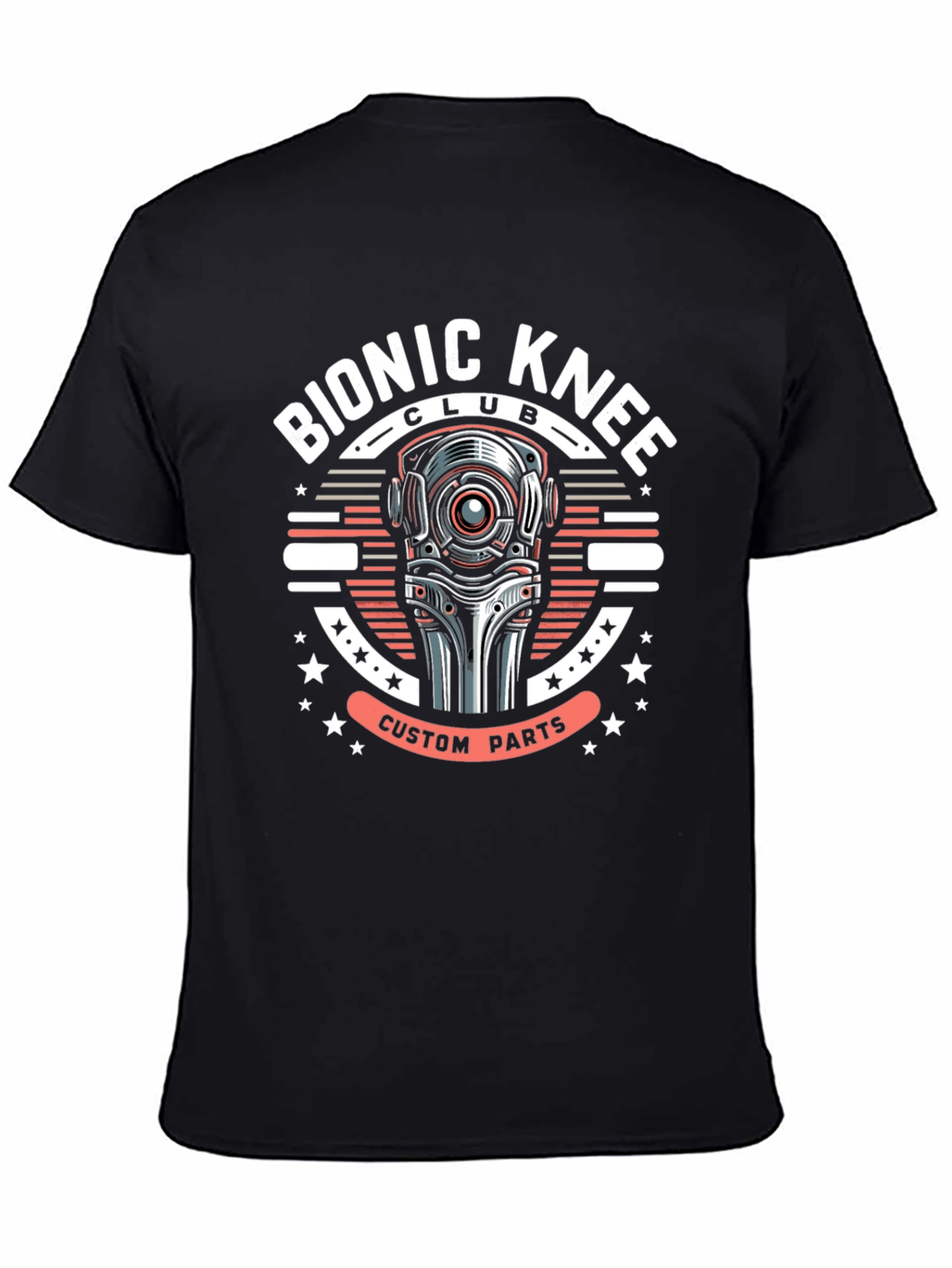 Bionic Knee Club Custom Parts T-Shirt