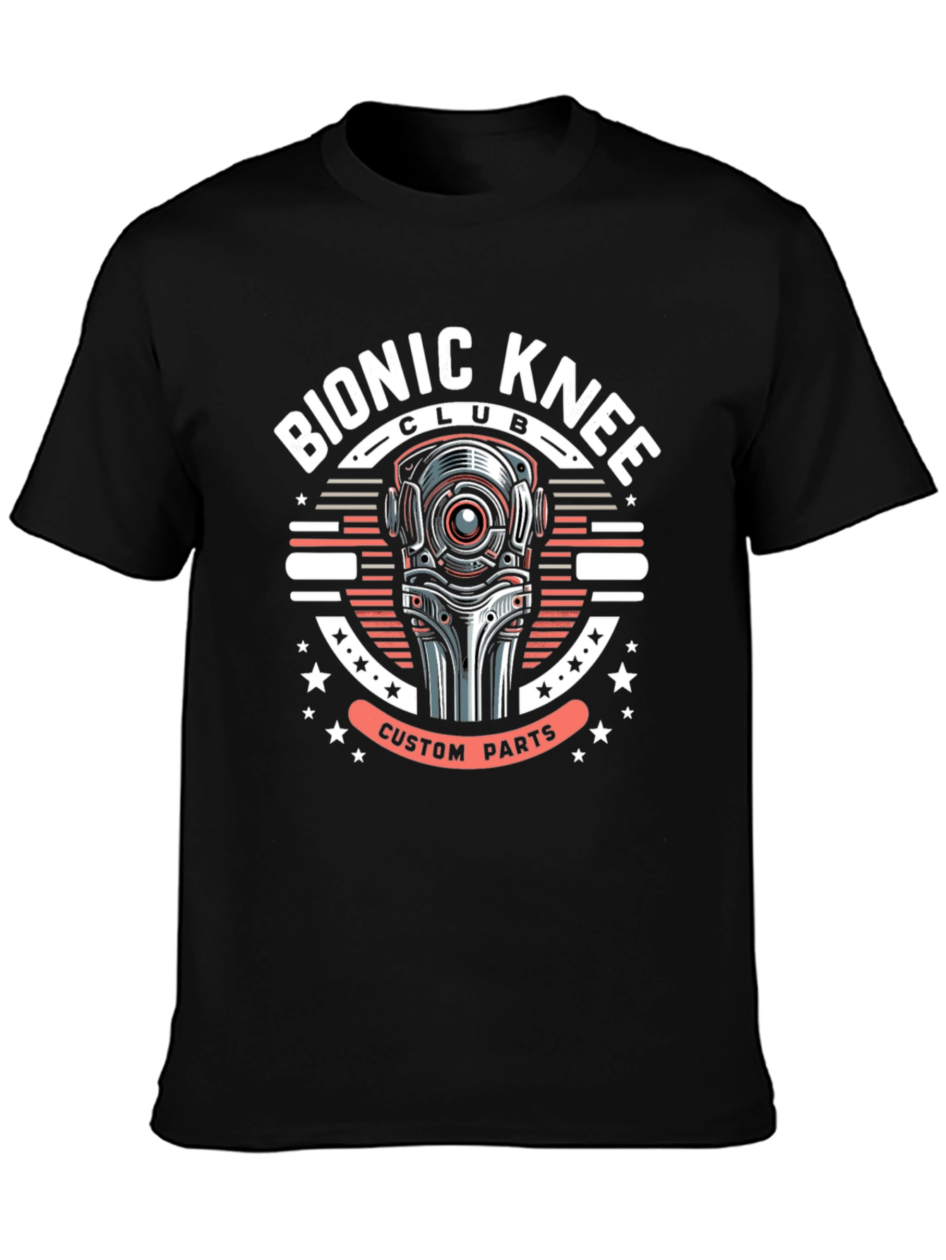 Bionic Knee Club Custom Parts T-Shirt