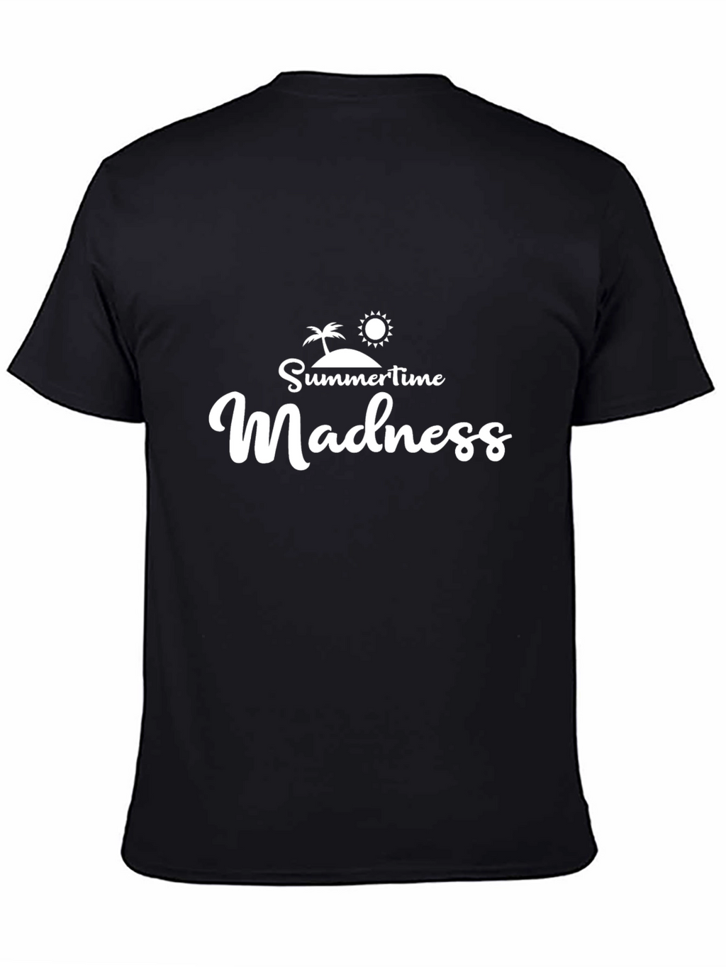 Summertime Madness Black Graphic Tee