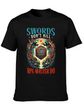 RPG Master Dice Graphic T-Shirt