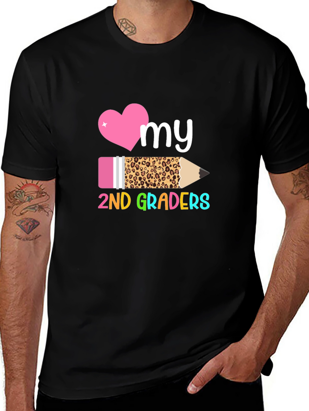 Love My 2nd Graders Teacher Shirt