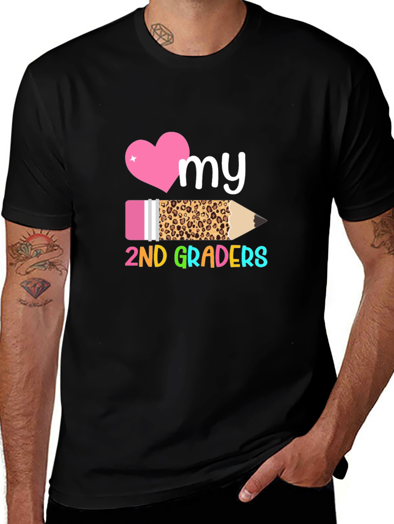 Love My 2nd Graders Teacher Shirt