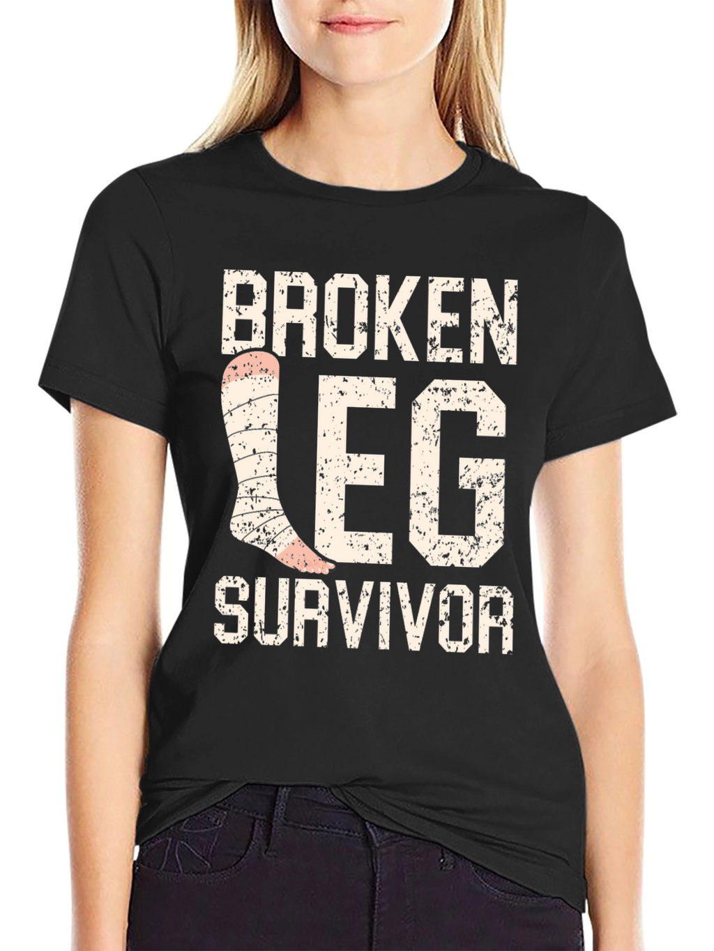 Broken Leg Survivor T-Shirt