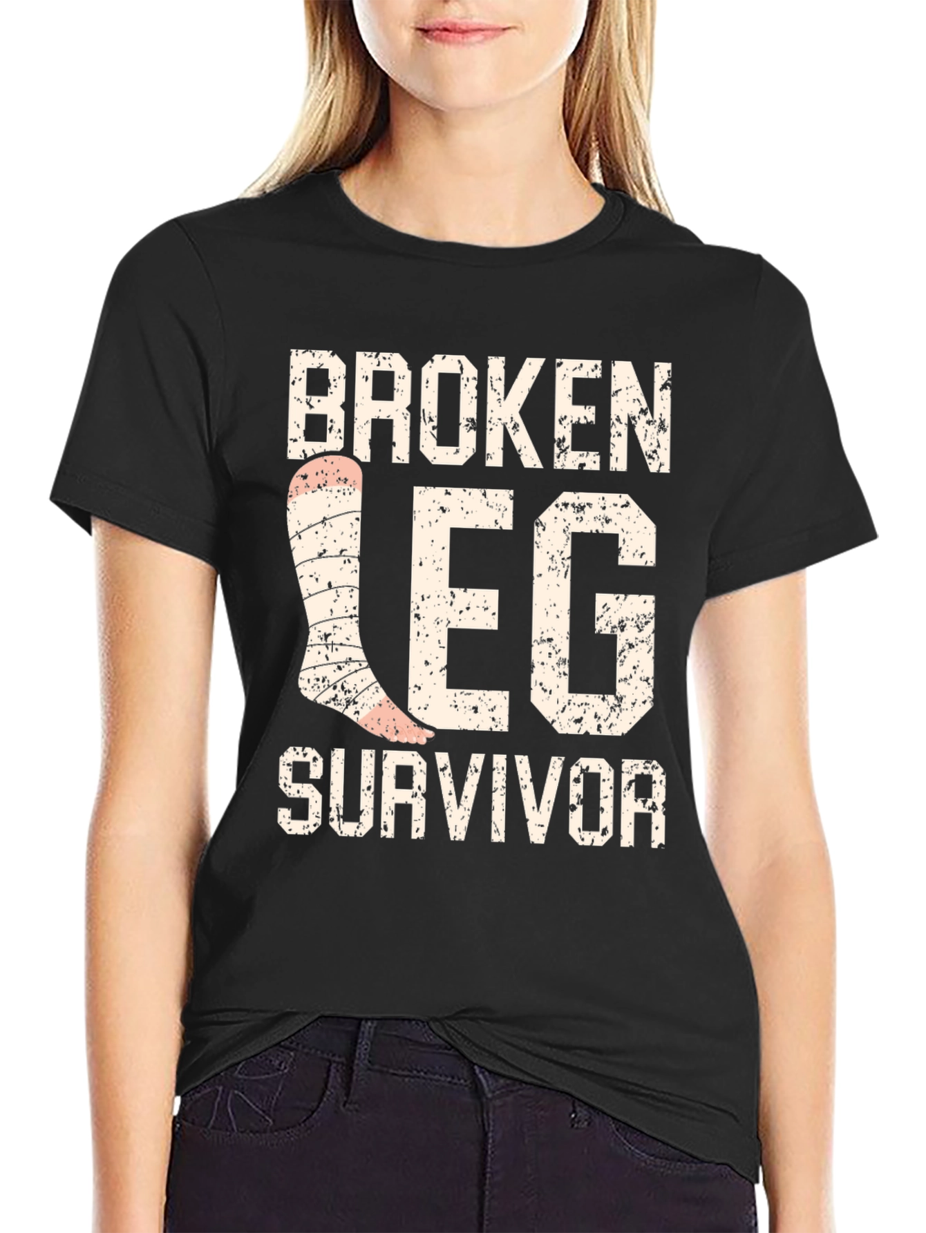 Broken Leg Survivor T-Shirt