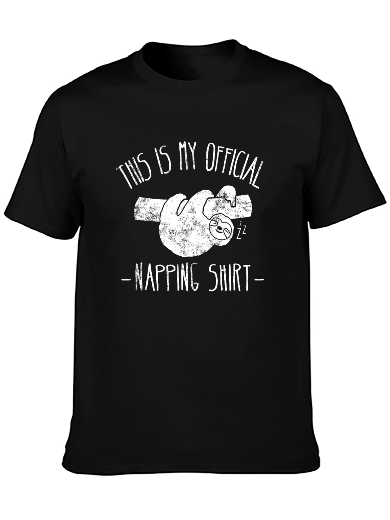 Napping Sloth T-Shirt: Official Sleep Shirt