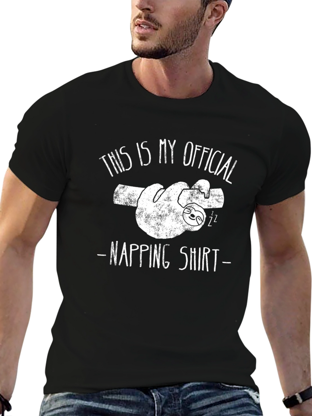 Napping Sloth T-Shirt: Official Sleep Shirt