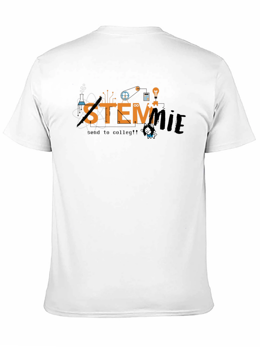 STEMmie Black T-Shirt - Science Tech Engineering Math Tee