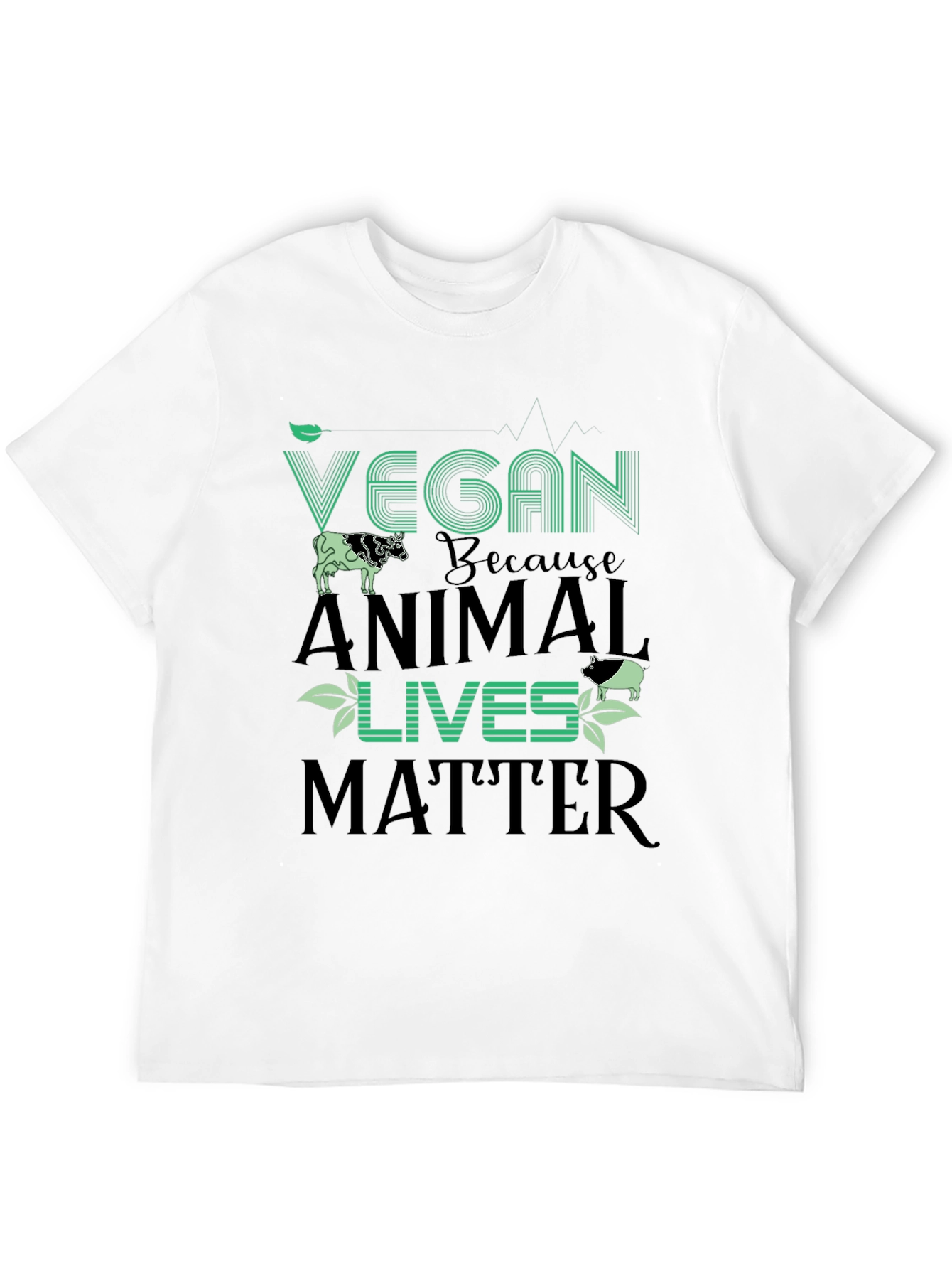 Vegan Animal Lives Matter Graphic Tee
