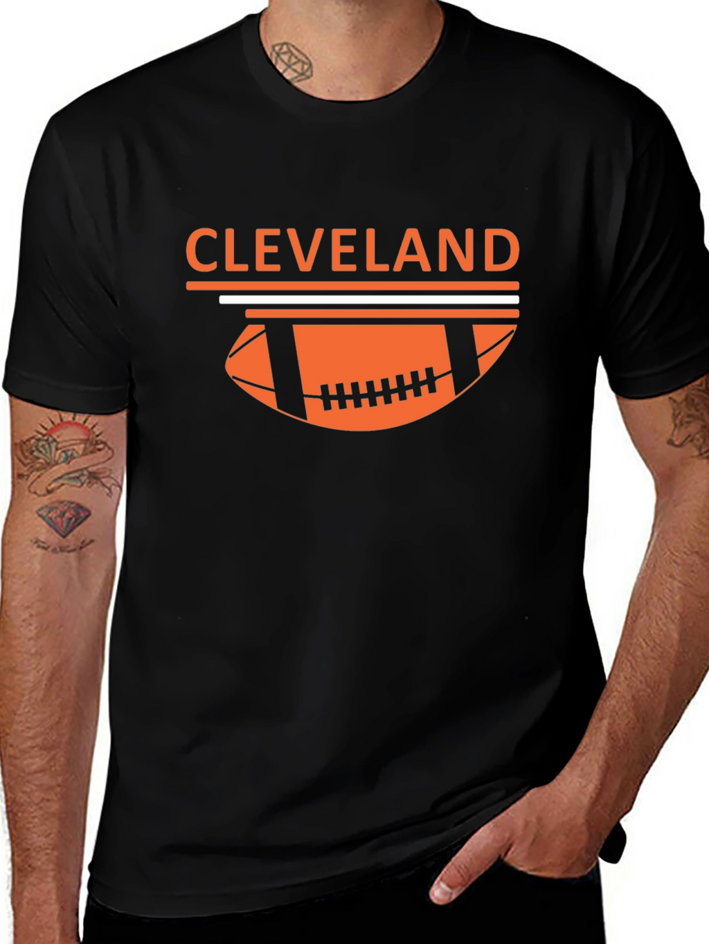 Cleveland Football Graphic T-Shirt