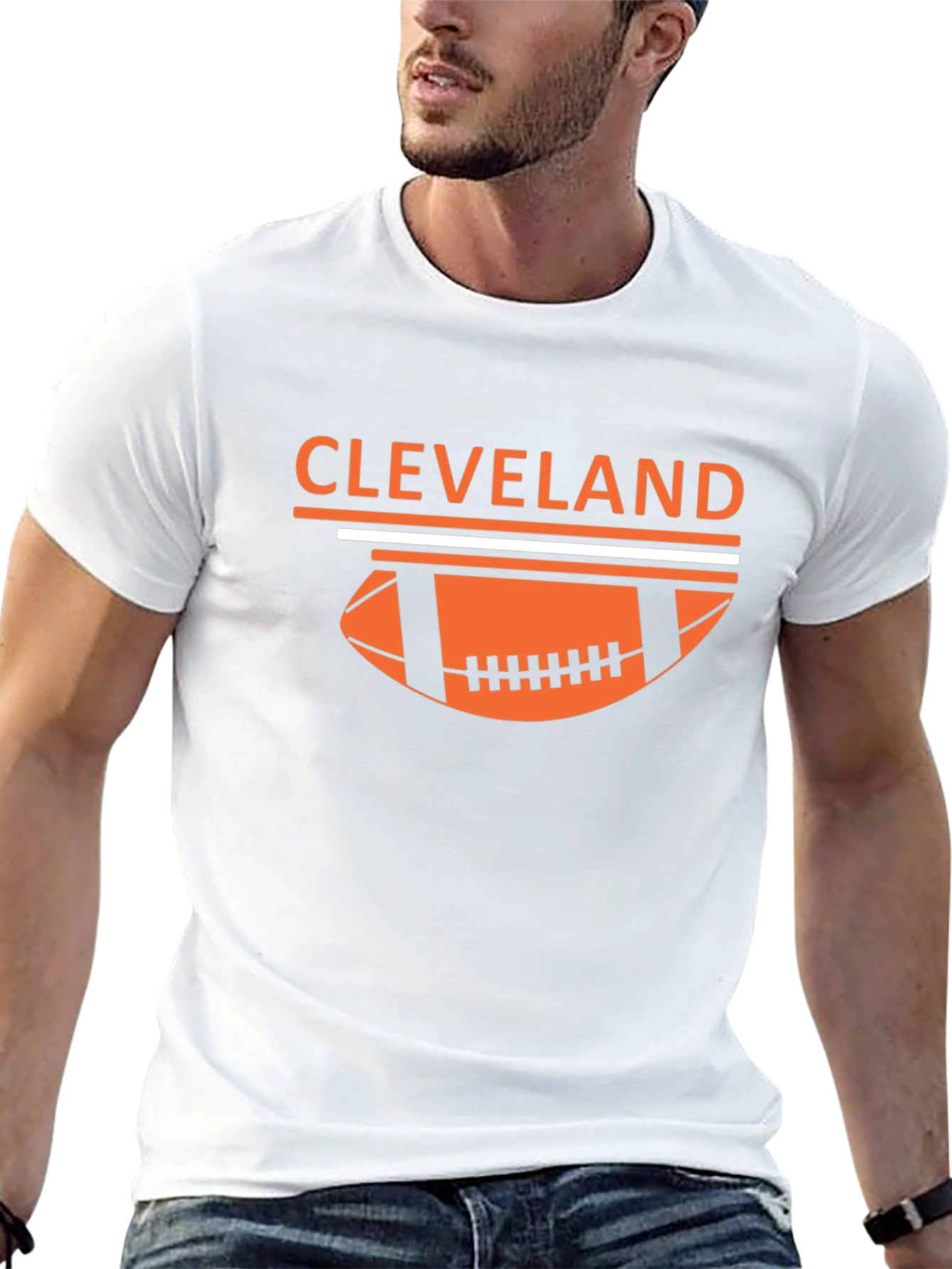 Cleveland Football Graphic T-Shirt