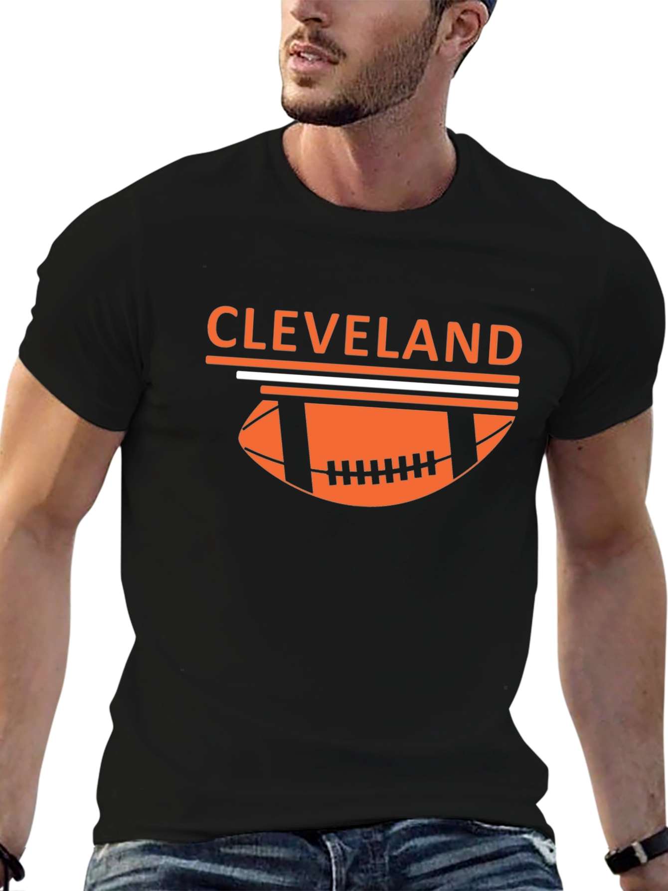 Cleveland Football Graphic T-Shirt