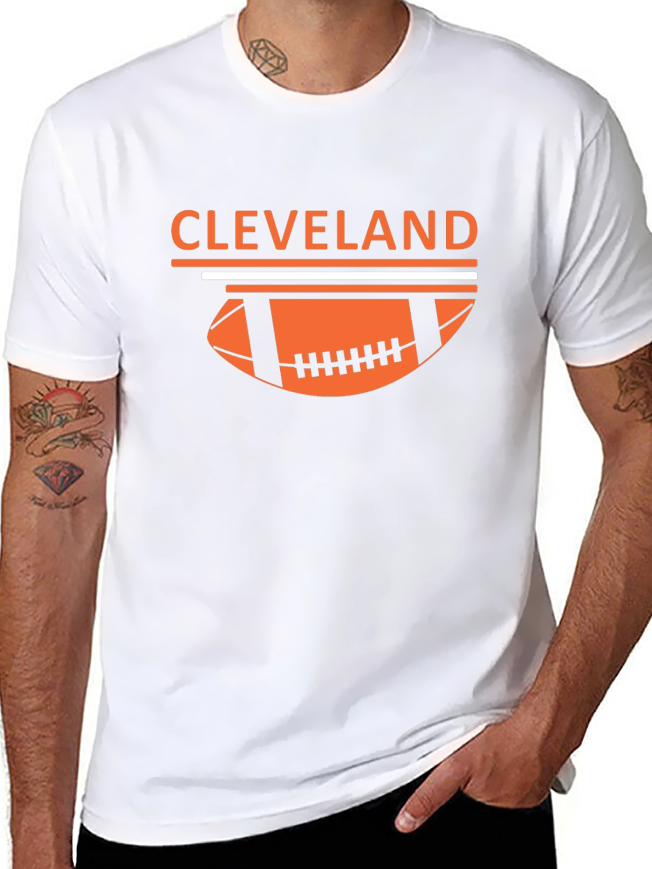 Cleveland Football Graphic T-Shirt