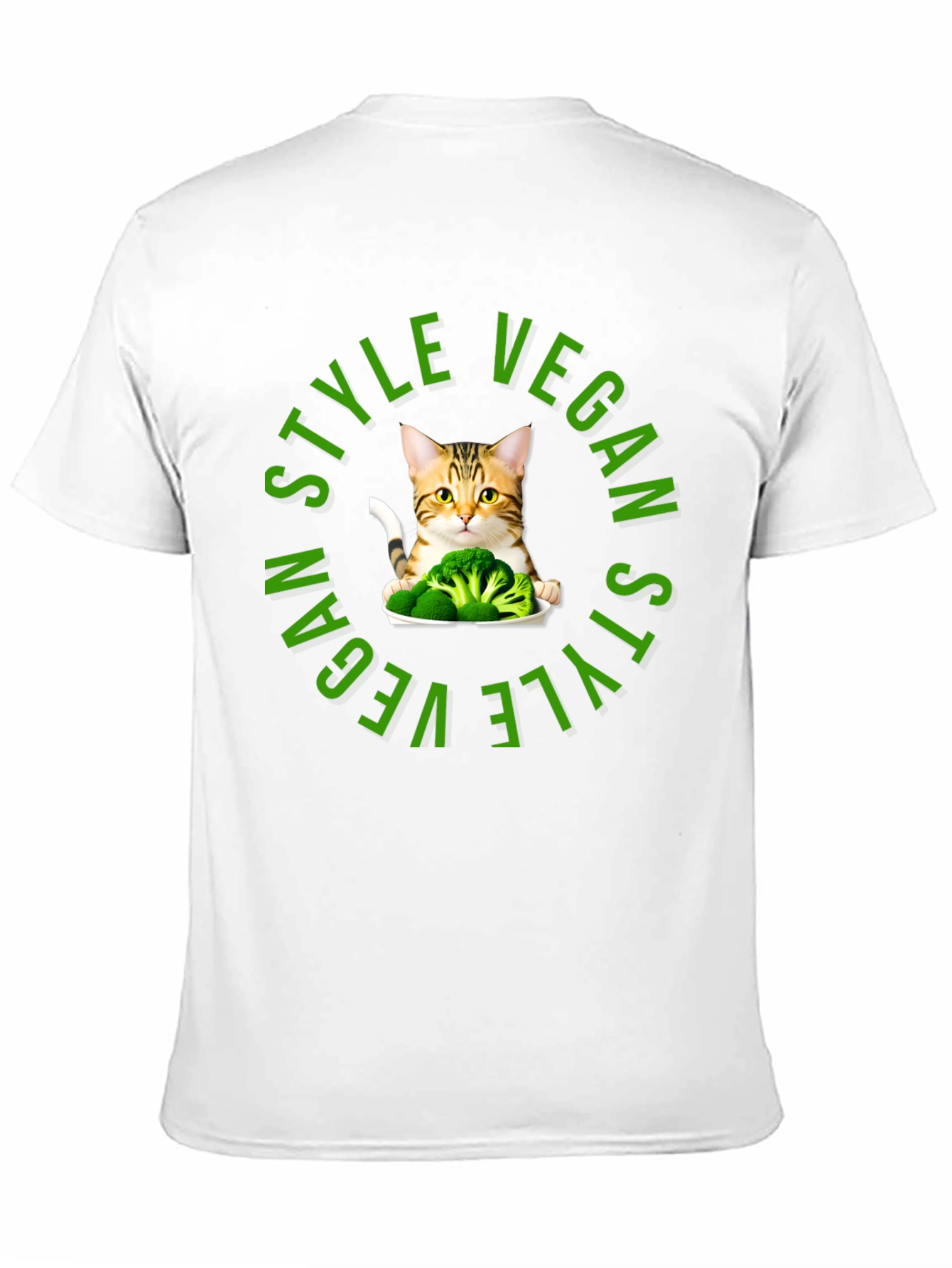 Vegan Style Cat T-Shirt
