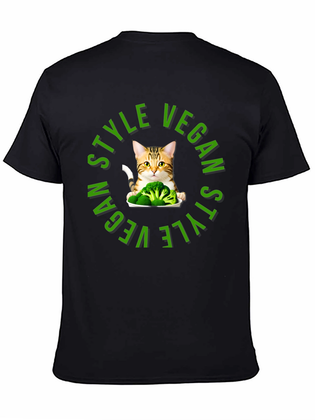 Vegan Style Cat T-Shirt