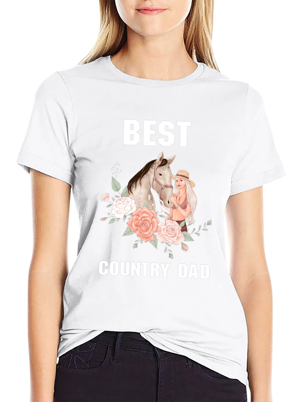 Best Country Dad T-Shirt