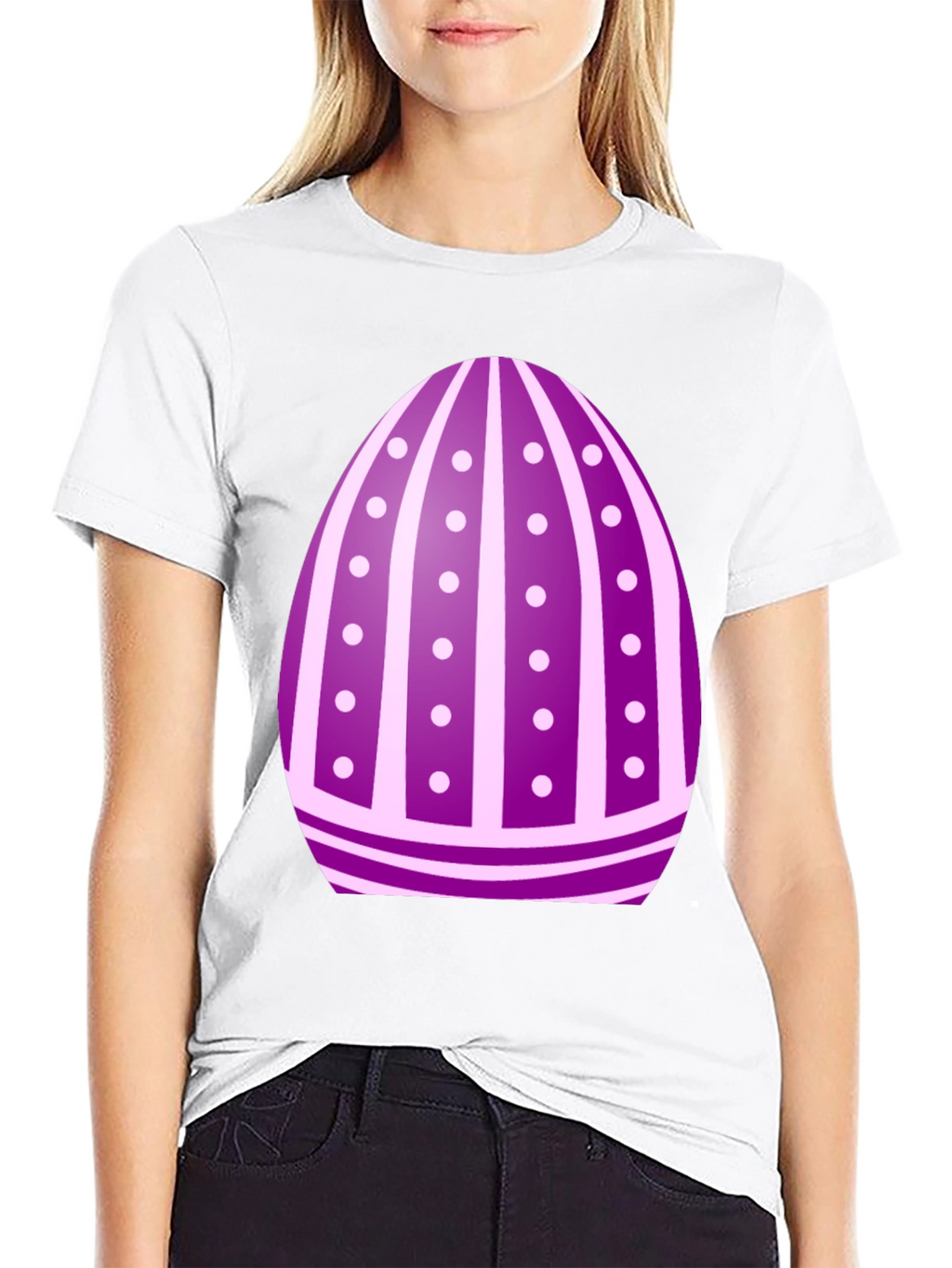 Easter Egg Graphic Tee - Novelty Holiday Shirt