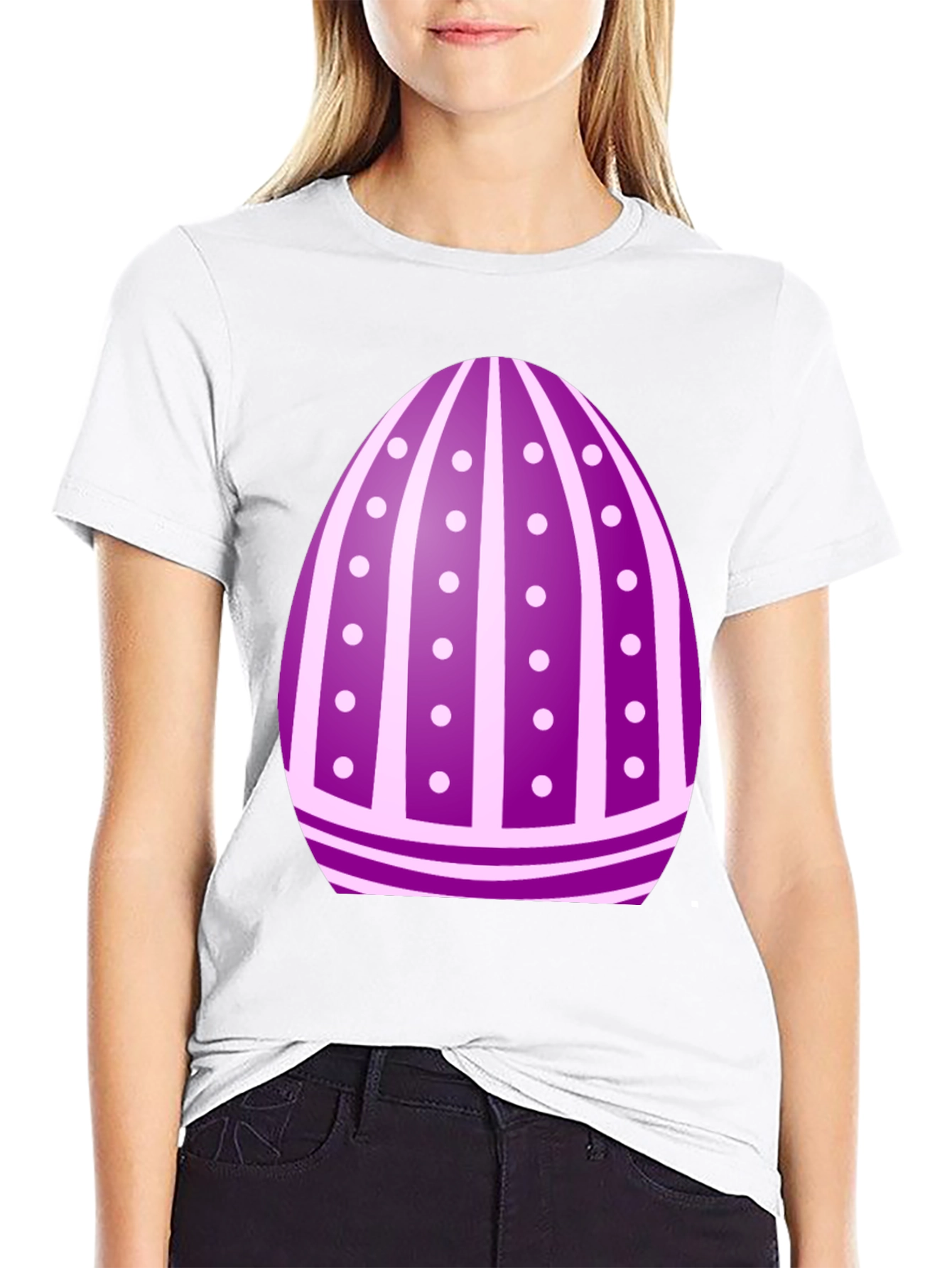Easter Egg Graphic Tee - Novelty Holiday Shirt