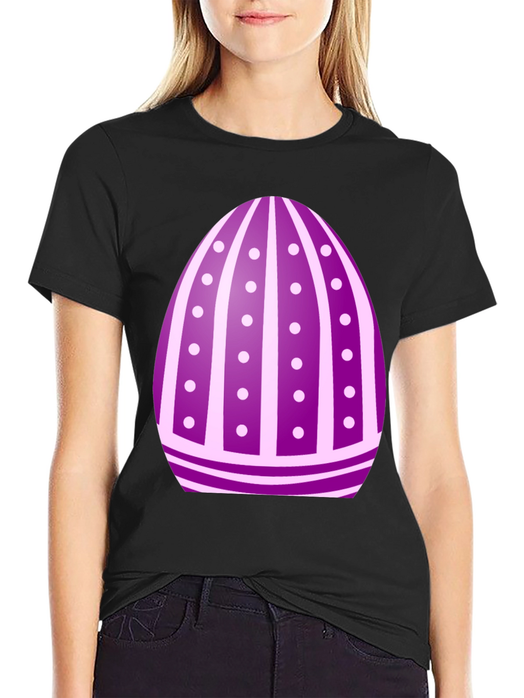 Easter Egg Graphic Tee - Novelty Holiday Shirt