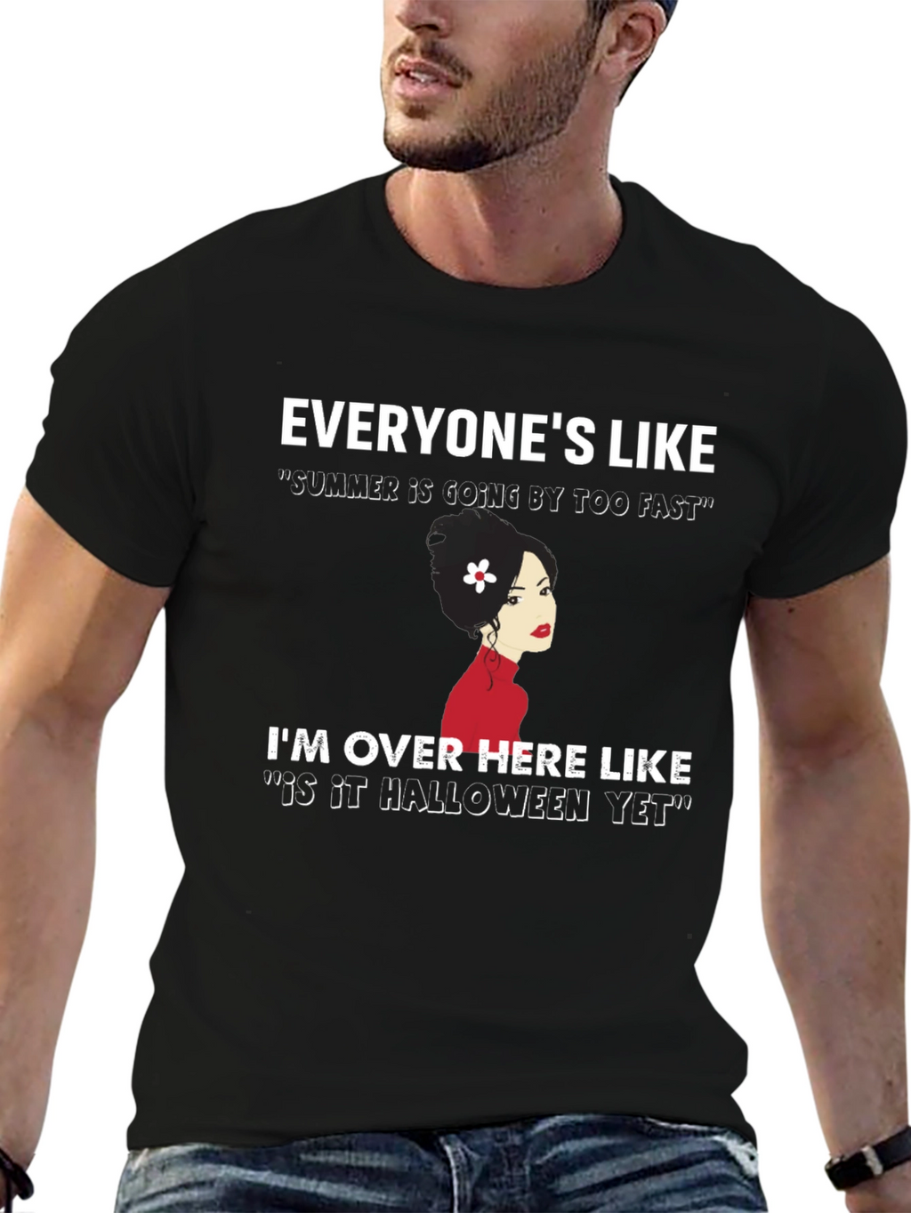 Halloween Obsessed Graphic T-Shirt