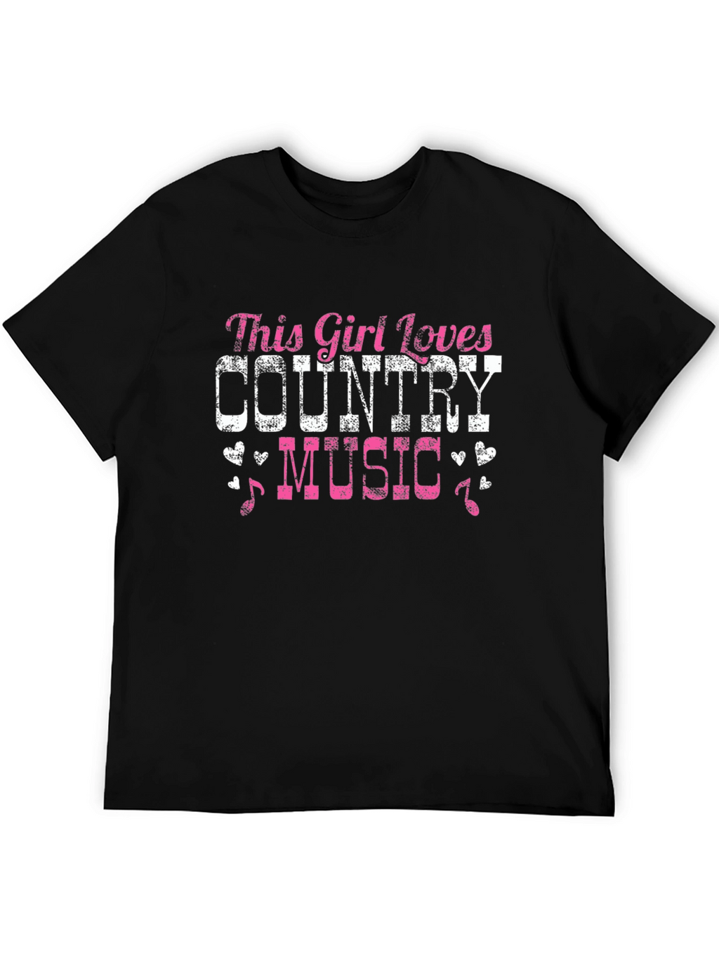 Country Music Lover T-Shirt - This Girl Loves Country
