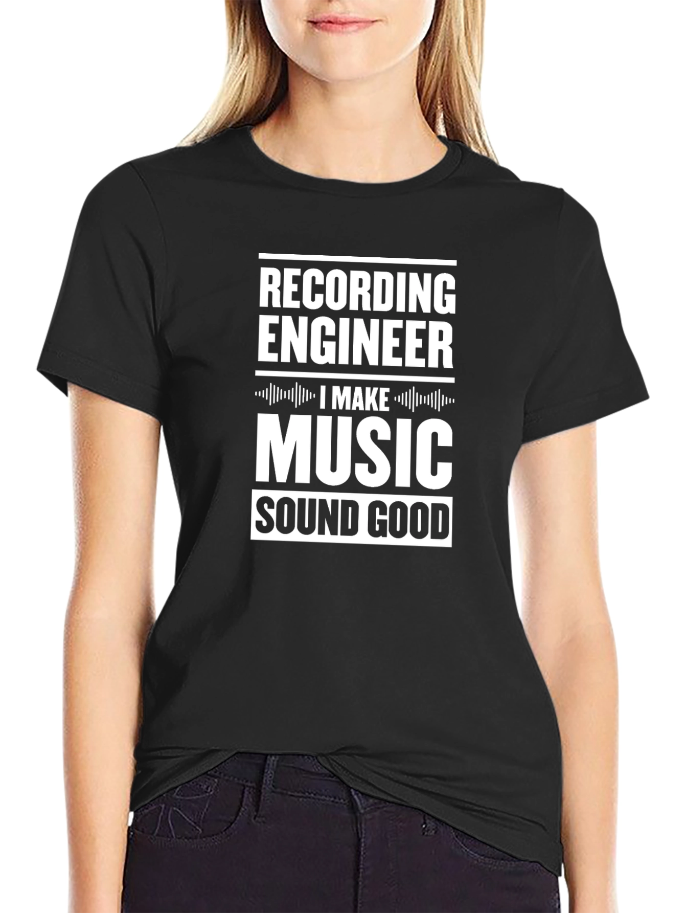 Recording Engineer Music T-Shirt - Sound Good!