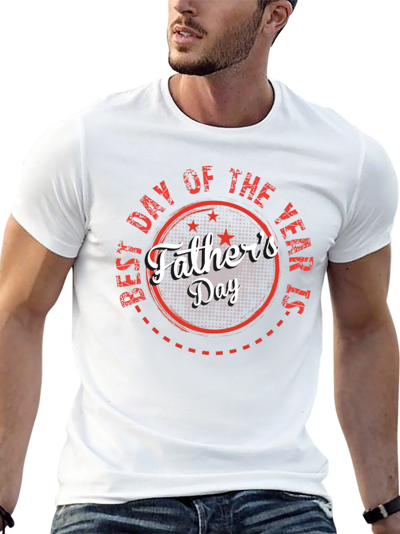 Fathers Day Best Day of the Year Black T-Shirt