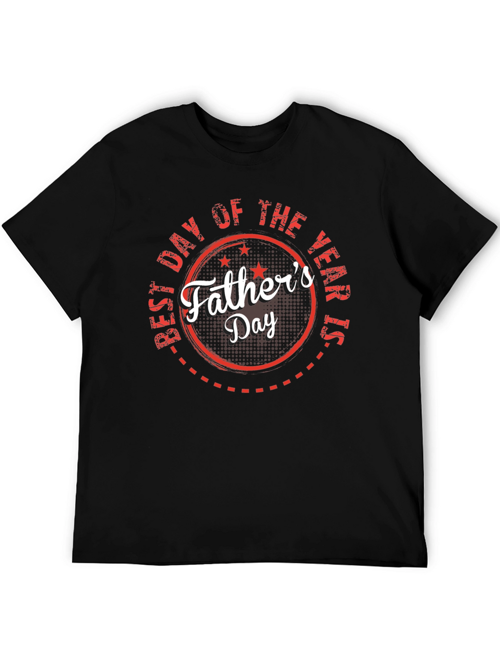 Fathers Day Best Day of the Year Black T-Shirt