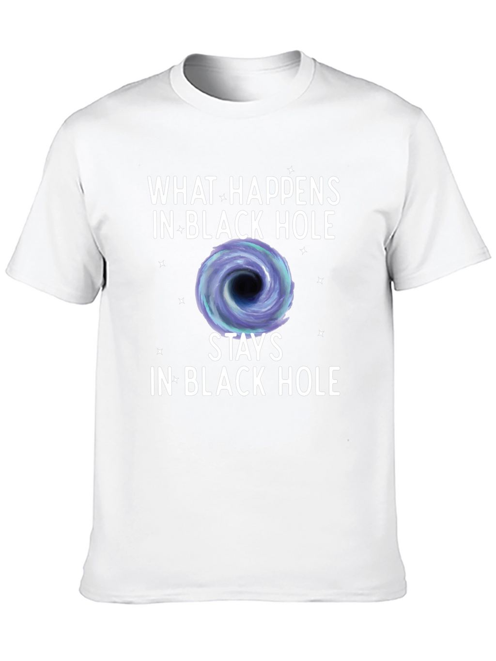 Black Hole Graphic Tee - What Happens Stays