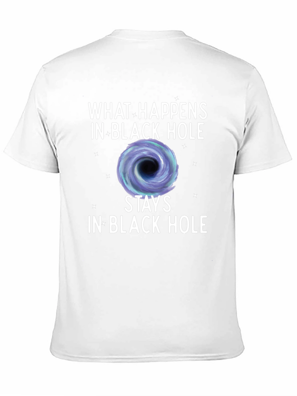 Black Hole Graphic Tee - What Happens Stays