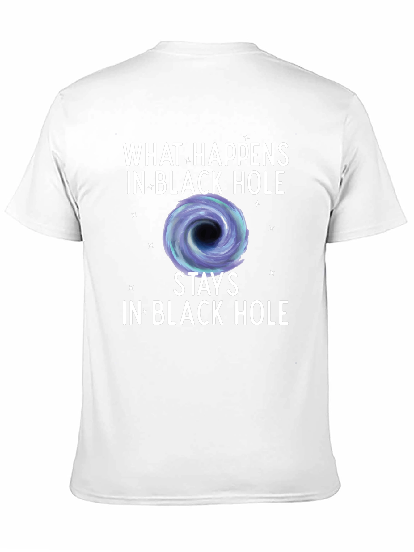 Black Hole Graphic Tee - What Happens Stays
