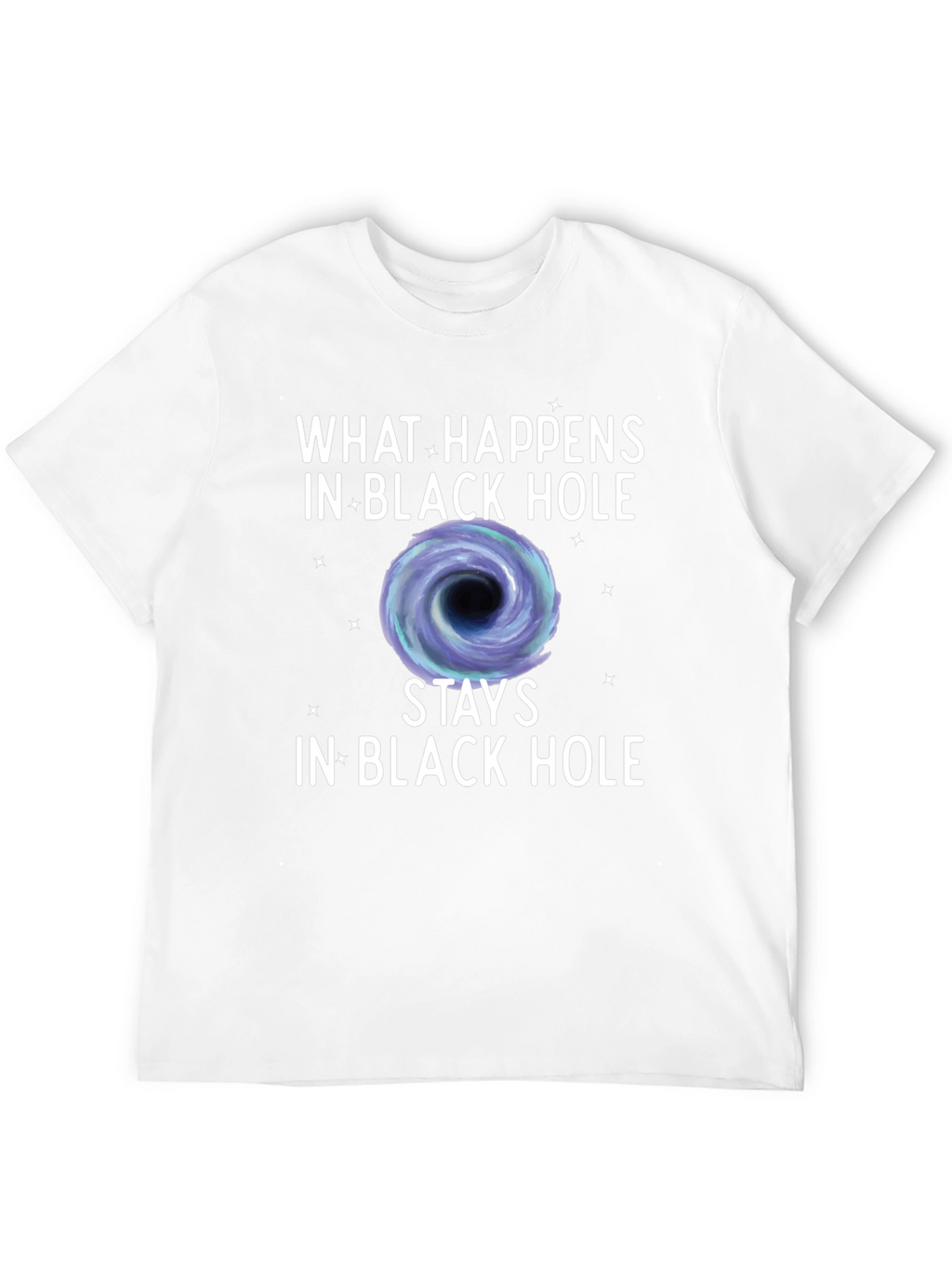 Black Hole Graphic Tee - What Happens Stays