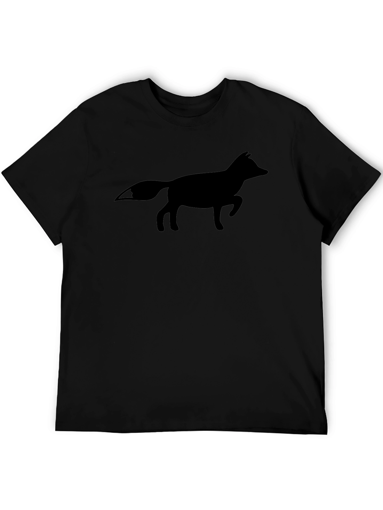 Fox Silhouette T-Shirt - Stylish Casual Wear