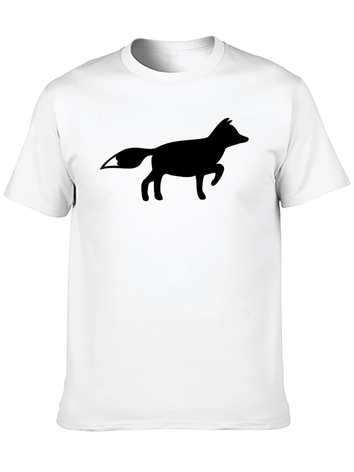 Fox Silhouette T-Shirt - Stylish Casual Wear