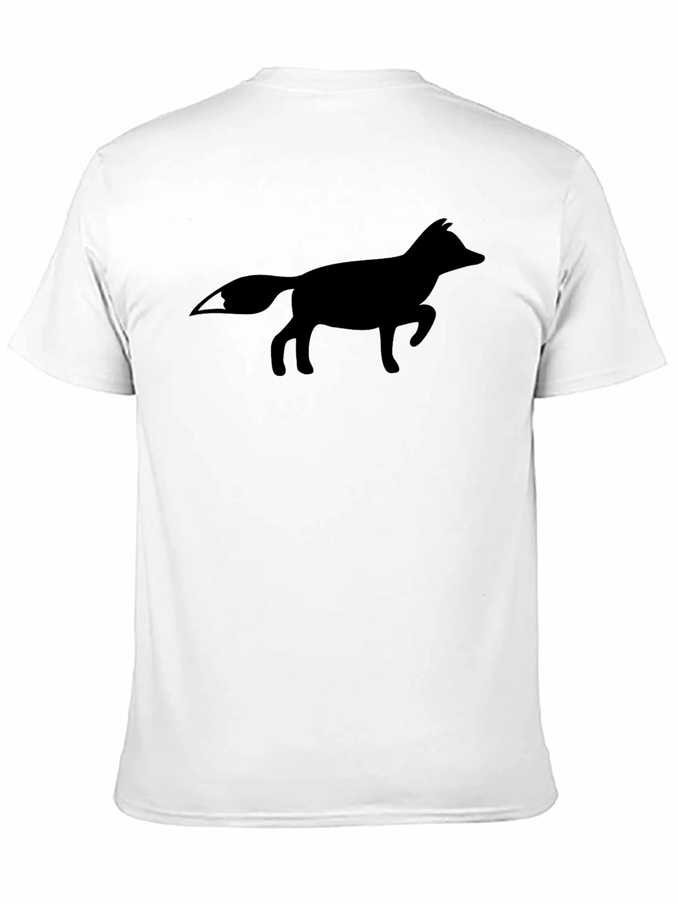Fox Silhouette T-Shirt - Stylish Casual Wear