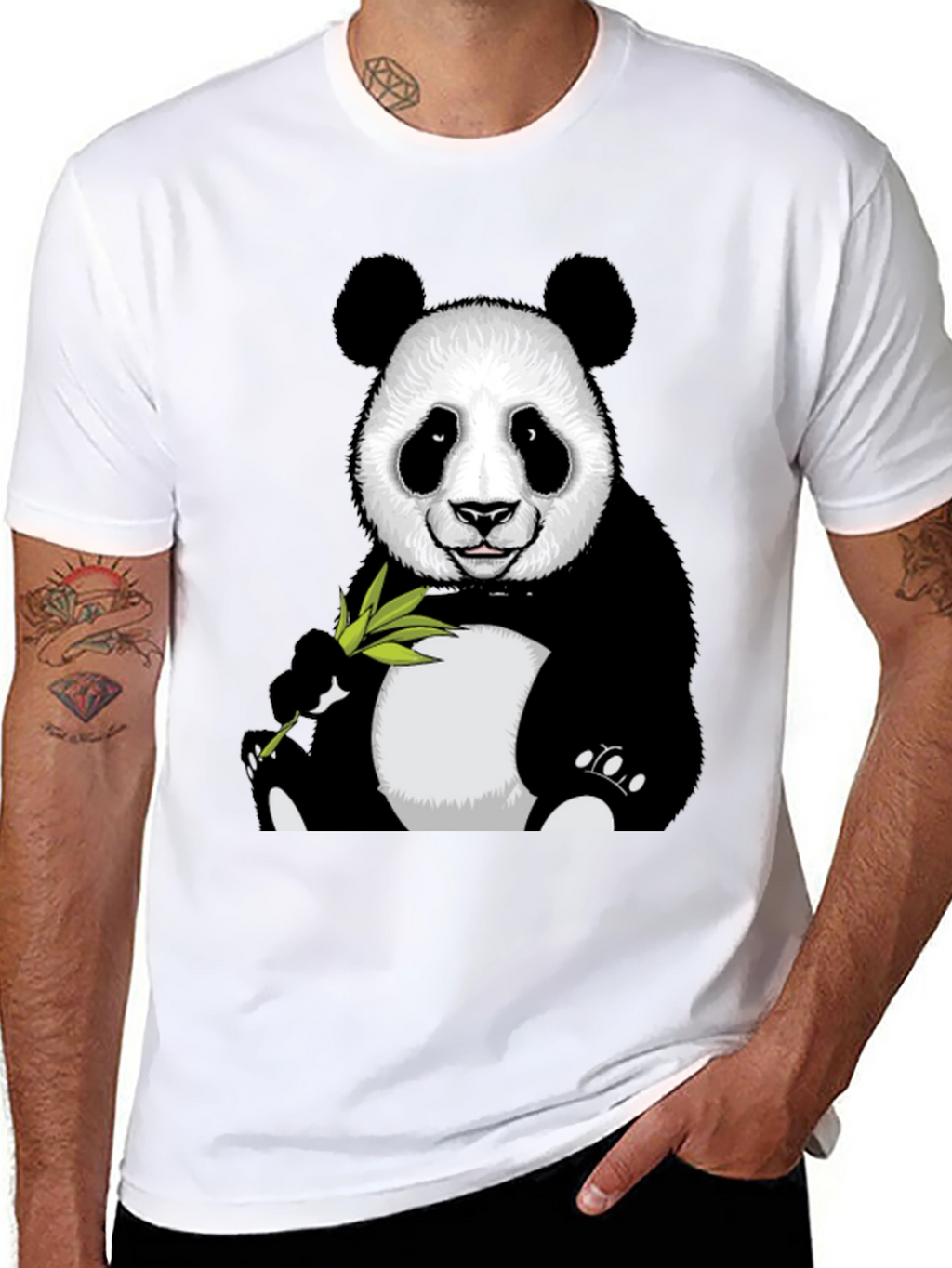 Panda Graphic T-Shirt - Cute Animal Tee