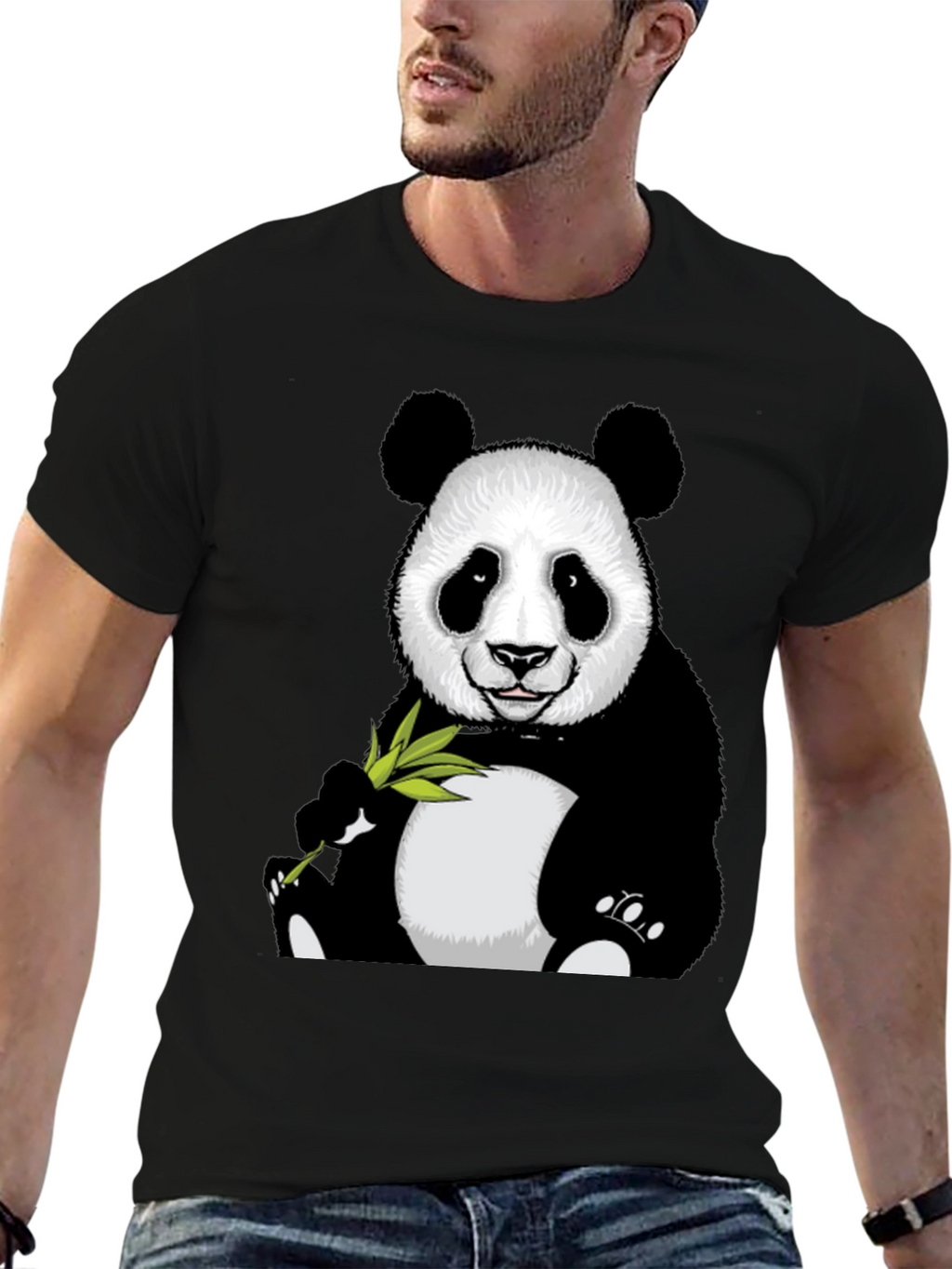 Panda Graphic T-Shirt - Cute Animal Tee